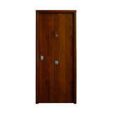 Puerta Acorazada Lisa B4 Grado 3 1 punto Puerta Acorazada Lisa Clásica B4 acabado madera de Palisandro