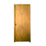 Puerta Acorazada Lisa B4 Grado 3 3 Puntos Puerta Acorazada Lisa Clásica B4 acabado de madera de roble