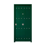 Puerta Acorazada Alborán B4 Grado 3 3 Puntos Puerta acorazada rústica verde Alborán B4 G3 3 Puntos