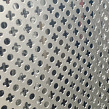 Chapa perforada trébol decorativa 505 Muestra de chapa perforada trébol modelo 505