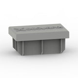 Tapón poste valla hércules gris claro tapon poste valla hercules gris claro 2