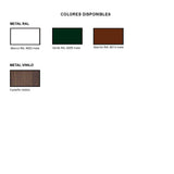 Puerta Acorazada Alborán B4 Grado 3 3 Puntos Colores disponibles puerta acorazada rústica Alborán 3 putnos