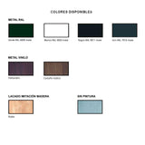 Lateral Fijo Puerta Acorazada B4 Cuadriculado L3 Colores disponibles de fijo lateral L3