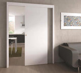 Estructura Puerta Corredera Sin Obra Orchidea AppliSystem Puerta corredera sin obra con dos montantes