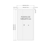 Puerta Acorazada Triana Doble Hoja B4 Grado 3 3 Puntos Puerta Acorazada Triana Doble Hoja B4 Grado 3 3 Puntos