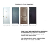 Puerta Acorazada Verona Doble Hoja B4 Grado 3 3 Puntos Puerta Acorazada Verona Doble Hoja B4 Grado 3 3 Puntos