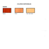 Puerta Acorazada Cearco Grado 3 Omega Doble Casetón Madera 3 puntos Carta de colores disponibles Puerta Acorazada Doble Casetón Madera