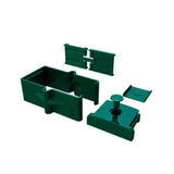 Bolsa 2 Bridas Ultrafix Verde Partes Abrazadera Ultrafix Verde