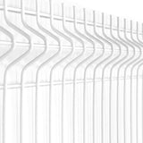 Panel Malla Hércules Blanca Detalles de malla hércules blanca