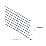 Cancillas para cabras 1503 mm estructura