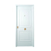 Puerta acorazada blanca de Doble Casetón B4 Grado 3 con cerradura de 3 puntos