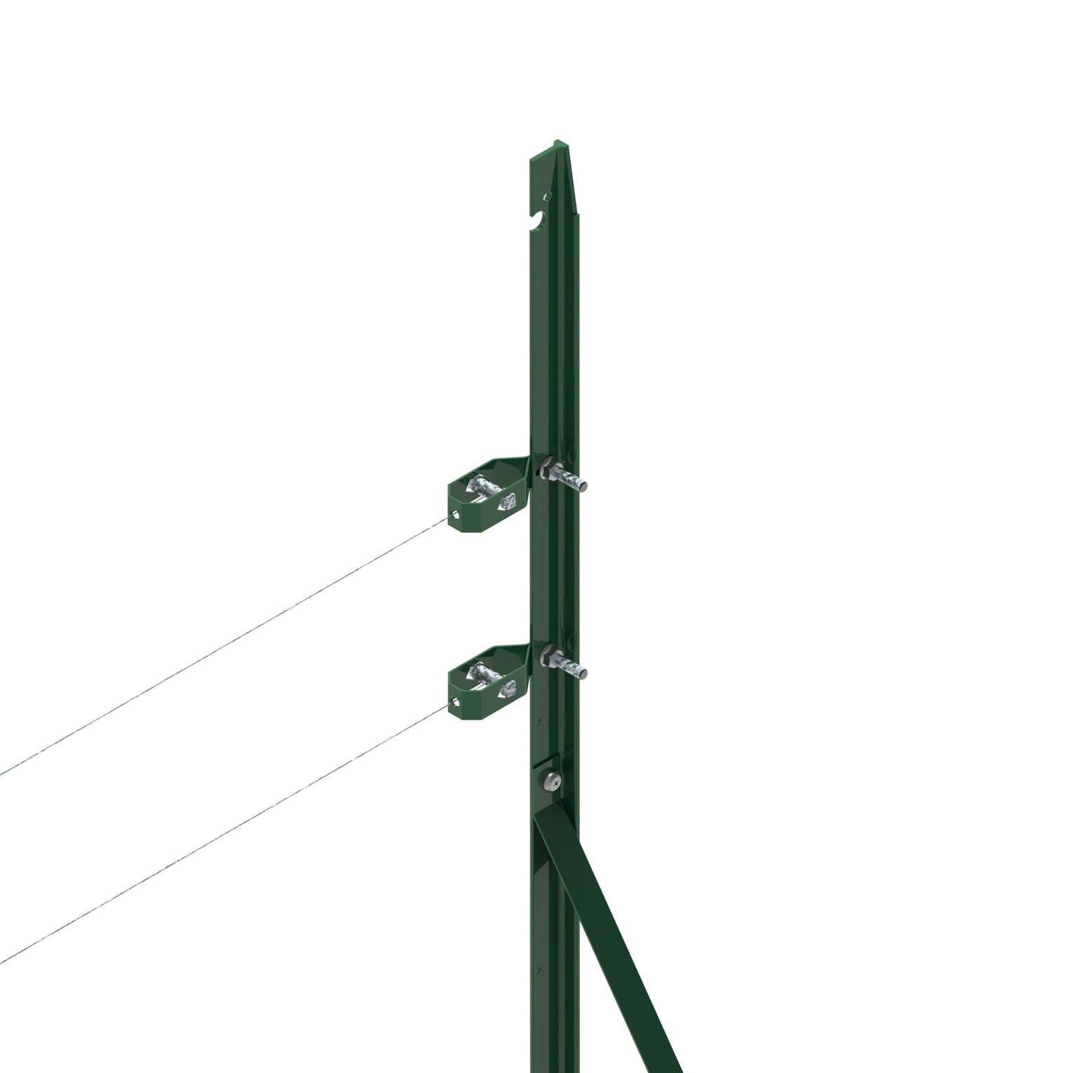 Poste para vallado terminal T-Fix