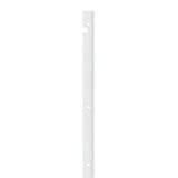 Poste para vallado terminal T-Fix blanco