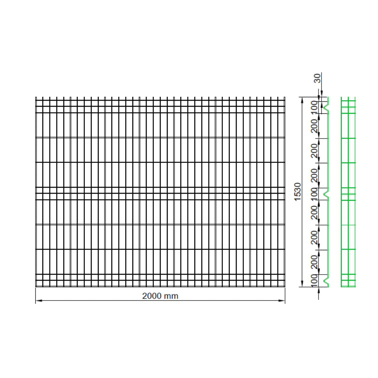 Valla Hércules Verde Basic