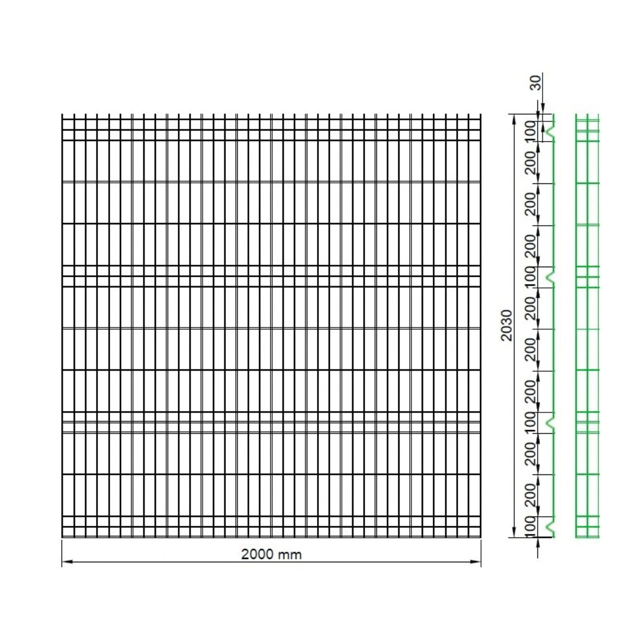 Valla Hércules Verde Basic