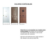 Colores disponibles de puertas acorazadas